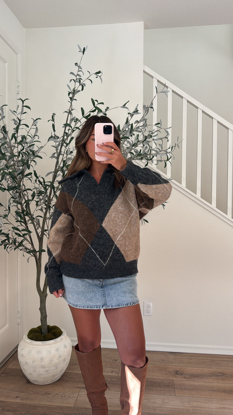 Rory Collared Sweater