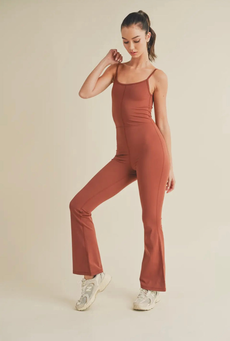 Gal On The Go Jumpsuit - Cinnamon