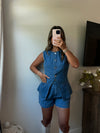 Coastal Blues Denim Set