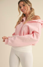 Bubble Gum Zip Up