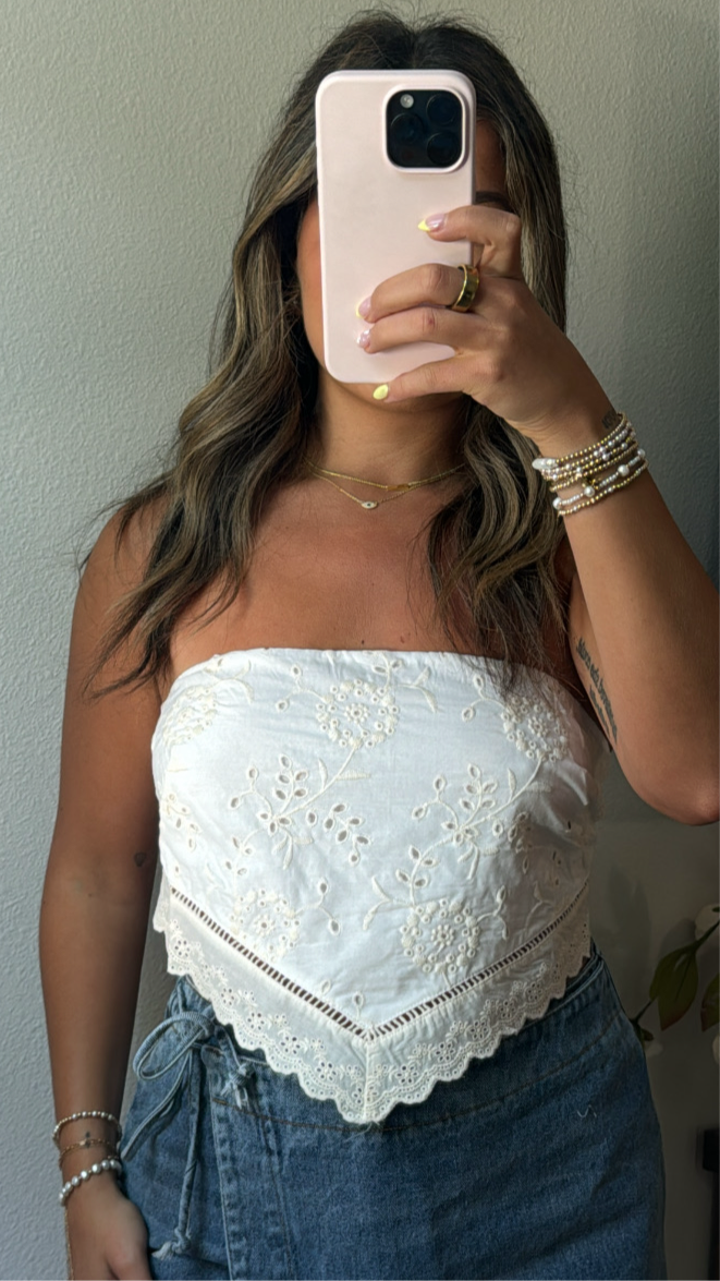 Bandana Bloom Top