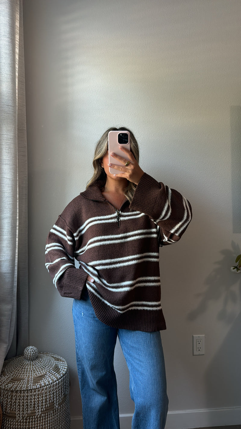 Chestnut Threads Sweater
