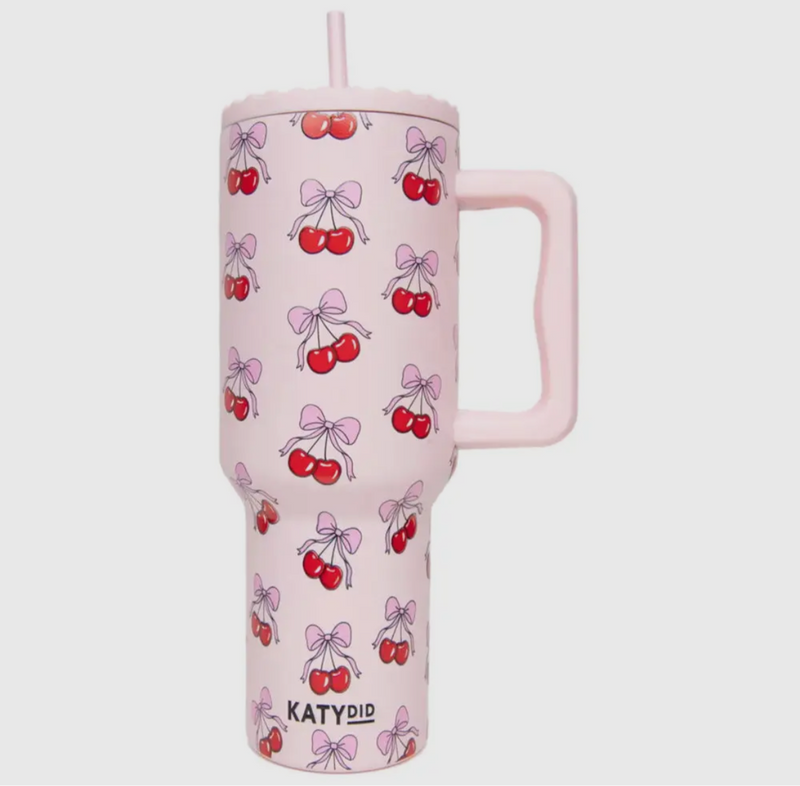 Cherry Bows Tumbler