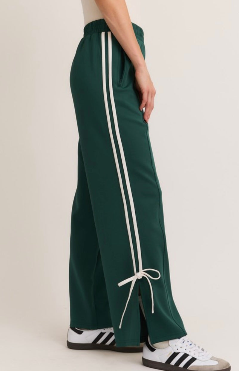 Tate Bow Pants - Green