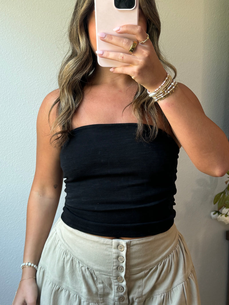 Boulevard Tube Top -Black