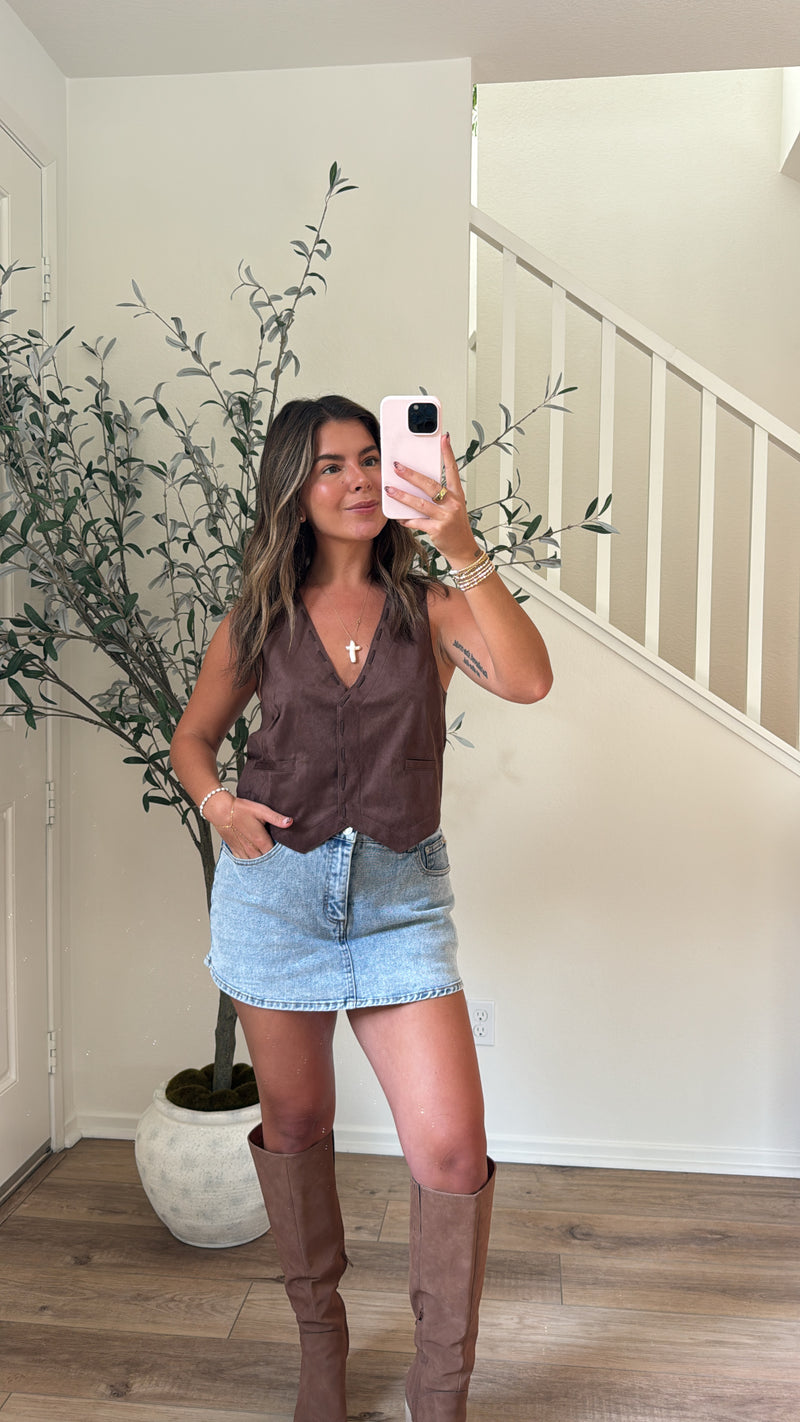 Country Suede Vest