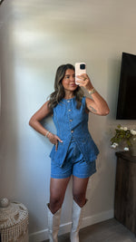Coastal Blues Denim Set