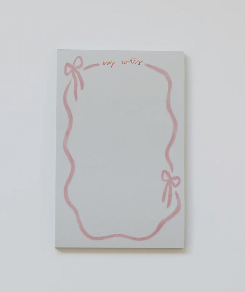 Pink Ribbon Notepad