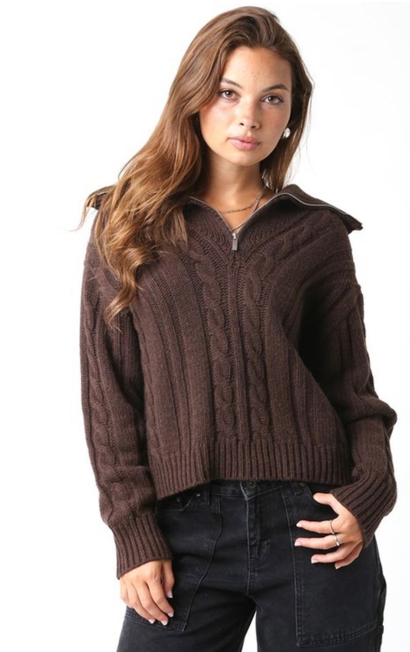 Chocolate Knit