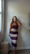 Mocha Merlot Dress