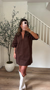 Espresso Edge Dress