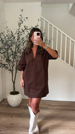 Espresso Edge Dress