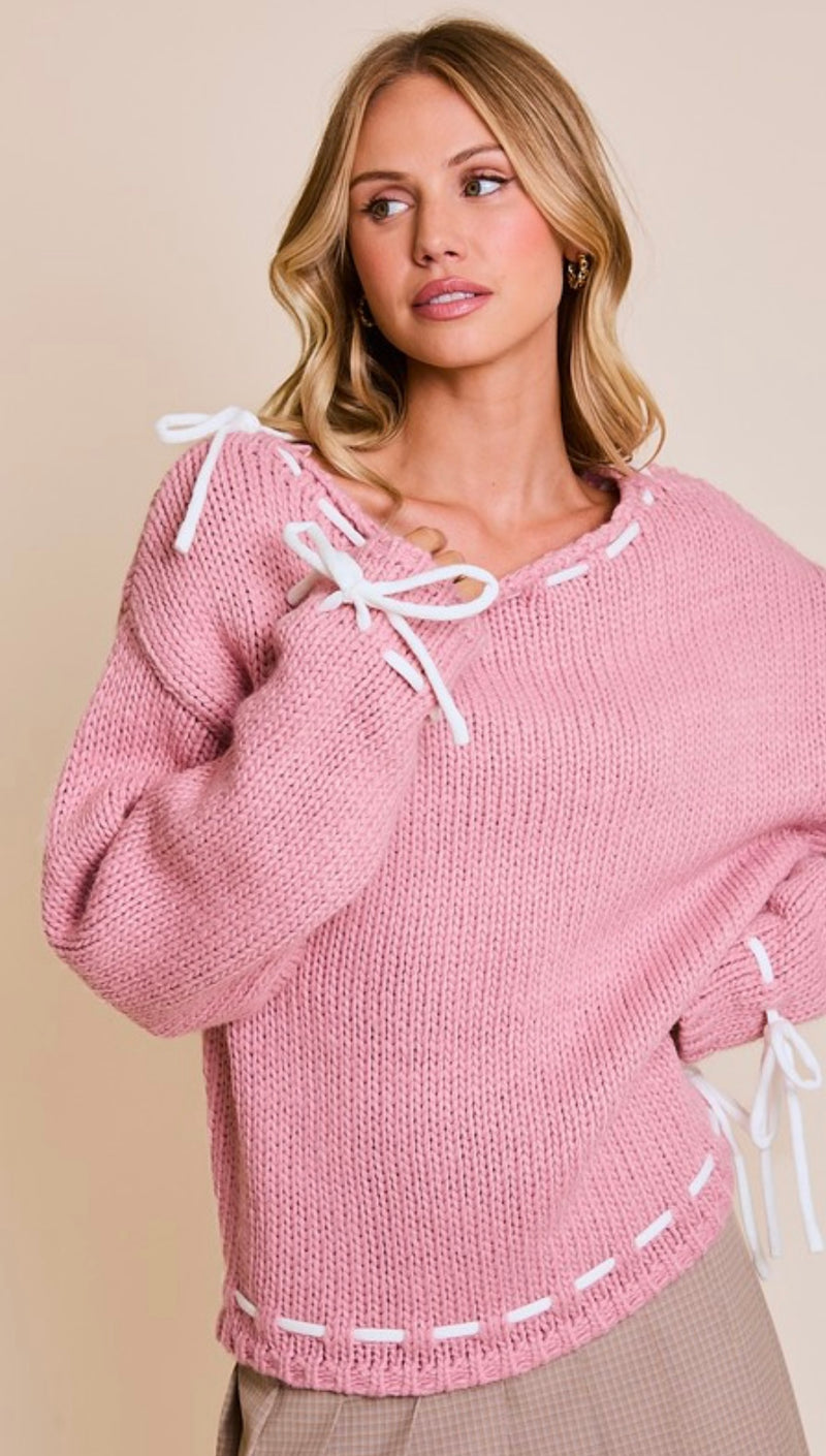 Strawberry Espresso Sweater