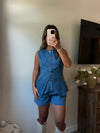 Coastal Blues Denim Set