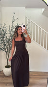 Sweet Espresso Maxi Dress *PRE ORDER SHIPS 10/30*