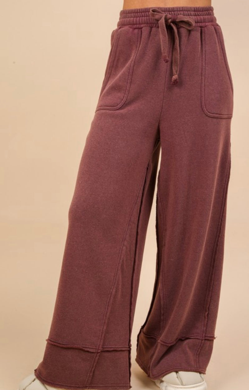 Lounging Sunday Pants - DOORBUSTER 🤎