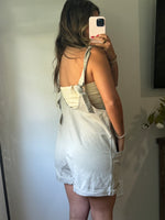 Cotton Twill Overalls - Taupe