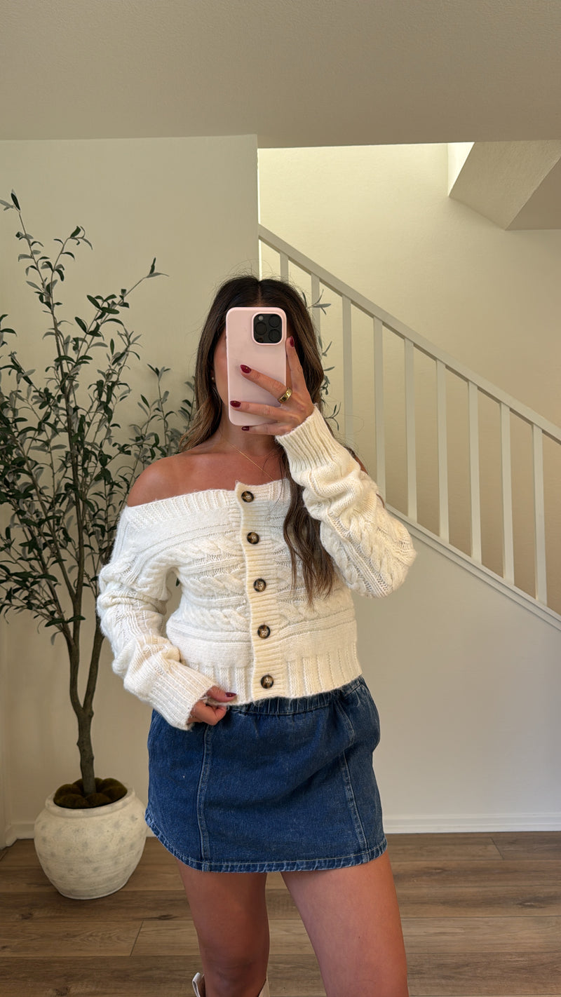 Cookie Milk Knit