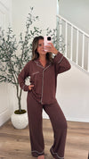 Fireside PJS - BROWN restock