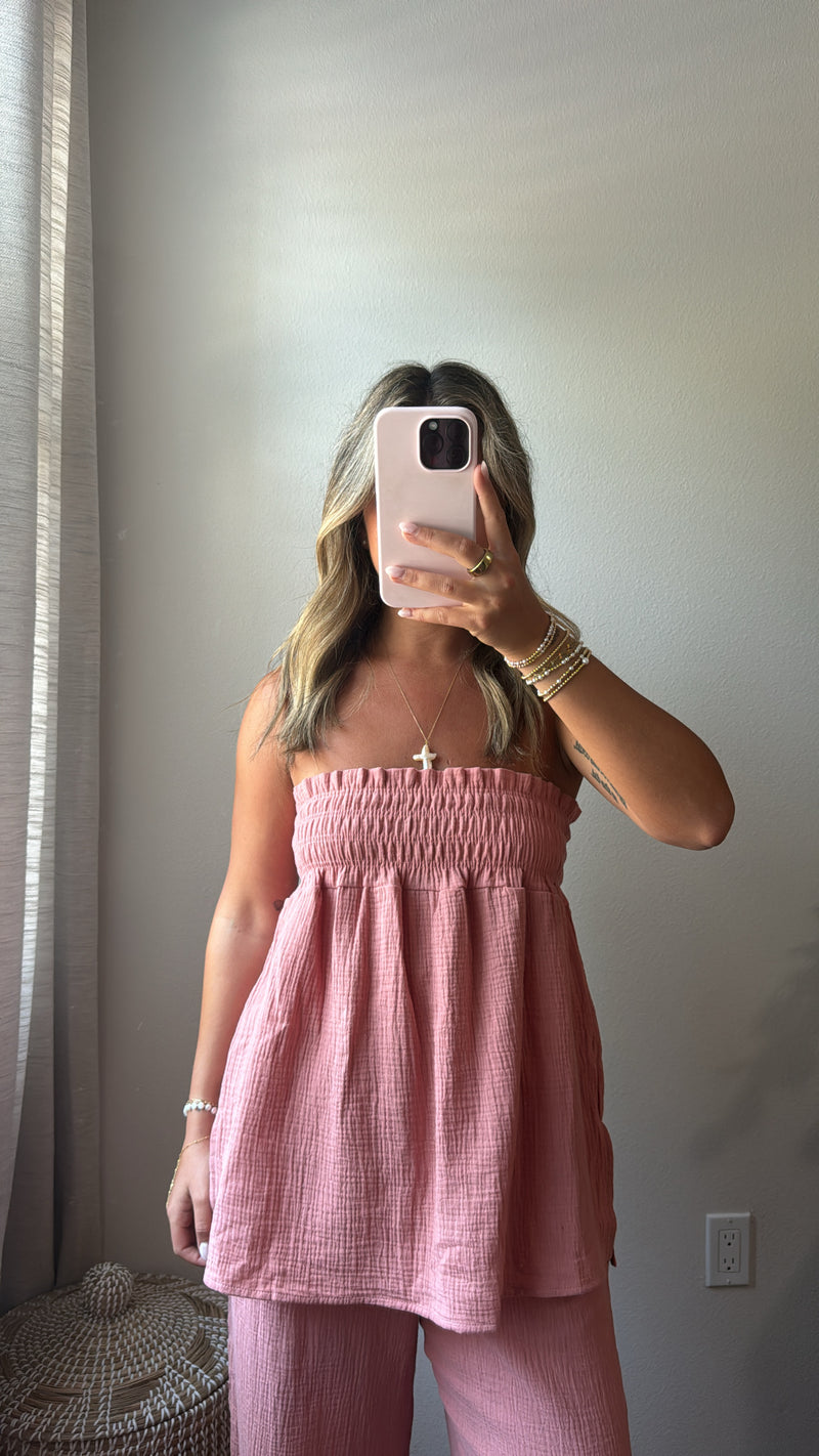 Dusty Rose Top
