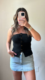 Leslie Beach Top - BLACK