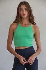 Essential Halter Tank - DROP DOWN FOR COLORS.