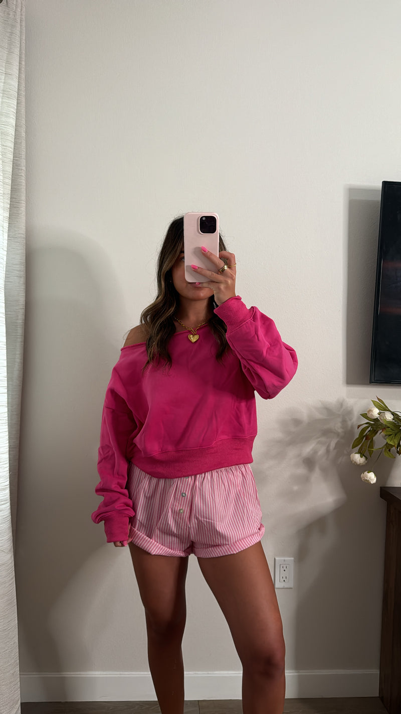 Angel Pullover - Hot Pink