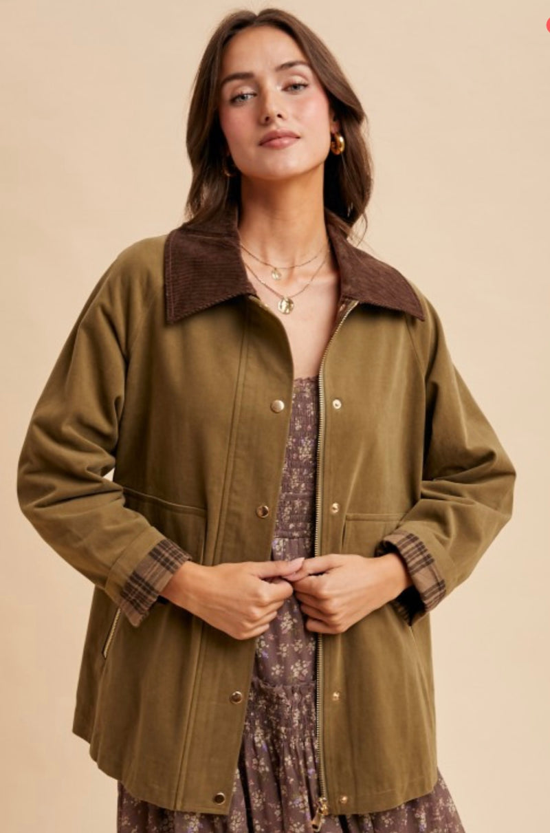 Harvest Jacket - Olive *PRE ORDER 10/24*