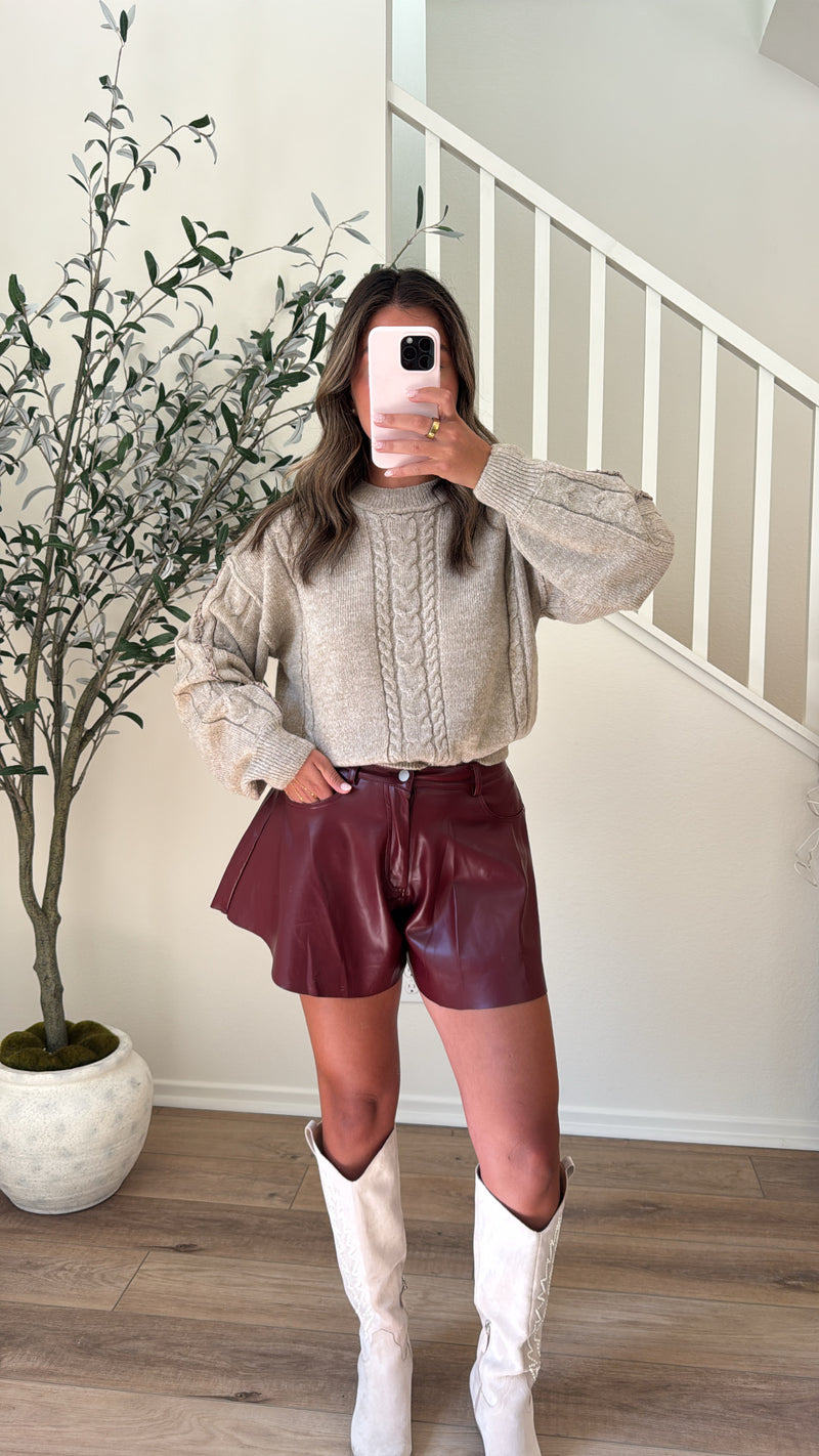 Scarlet Luxe Shorts