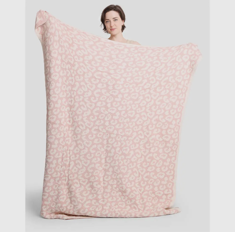 Cheetah Snuggle Blanket - PINK