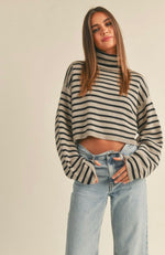 Toasty Striped Sweater