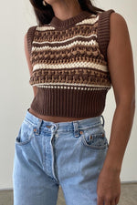 Brown Sugar Sweater Vest