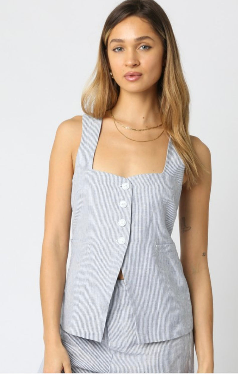 Laguna Linen Top