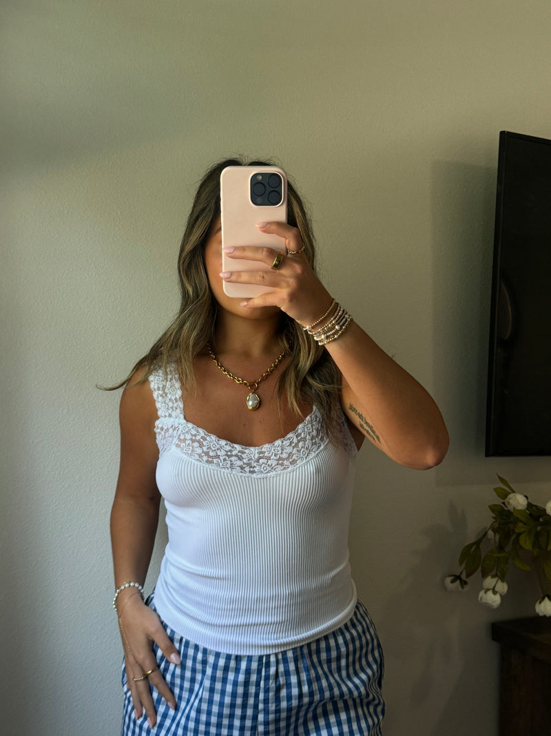 Fallen For Lace Tank