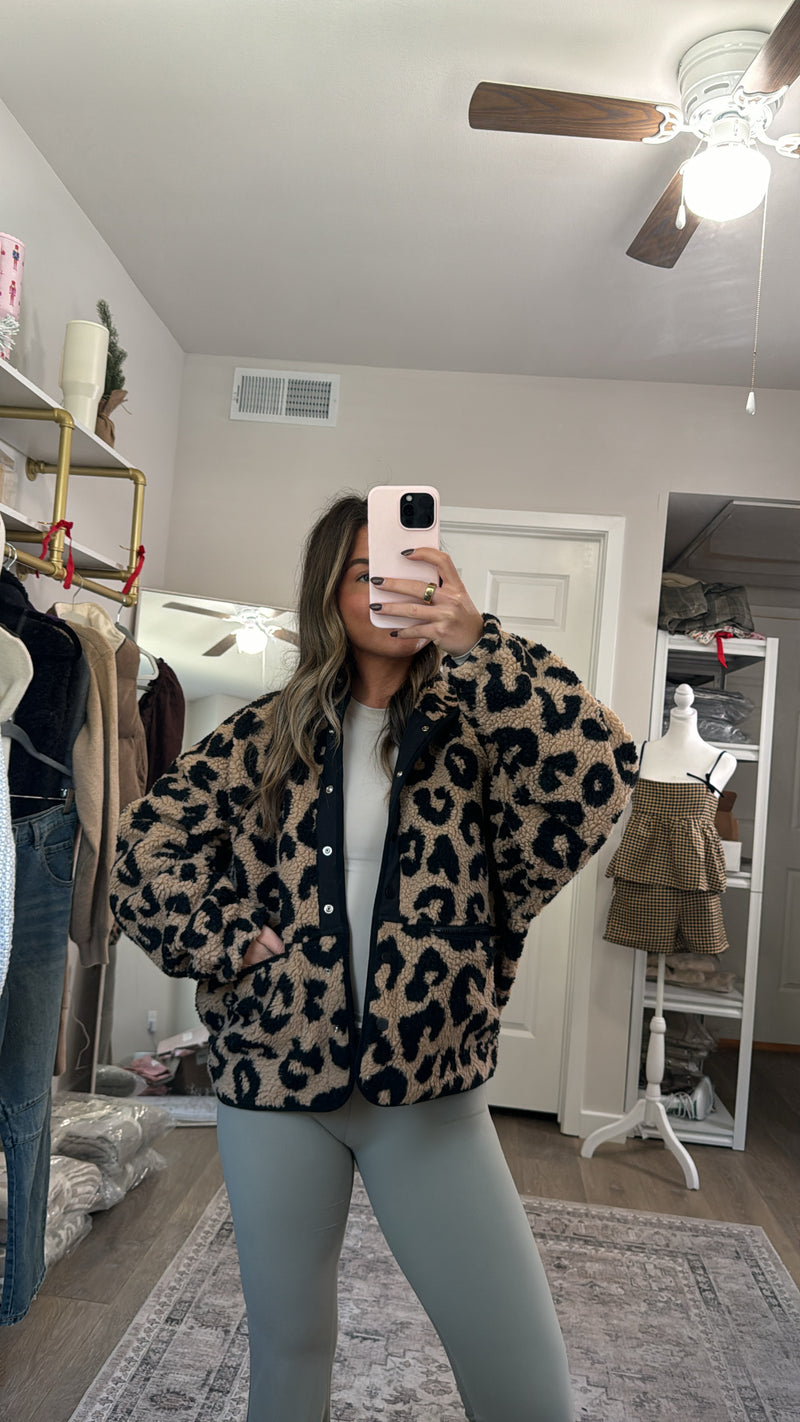 Cheetah Snuggle Jacket