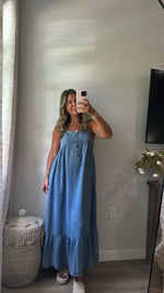 Chambray Crush Dress *PRE ORDER 8/18*