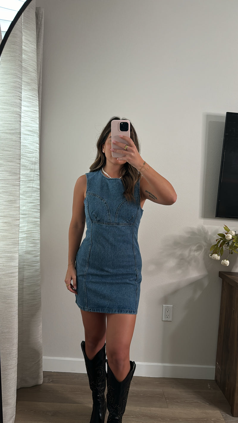 Bri Denim Dress