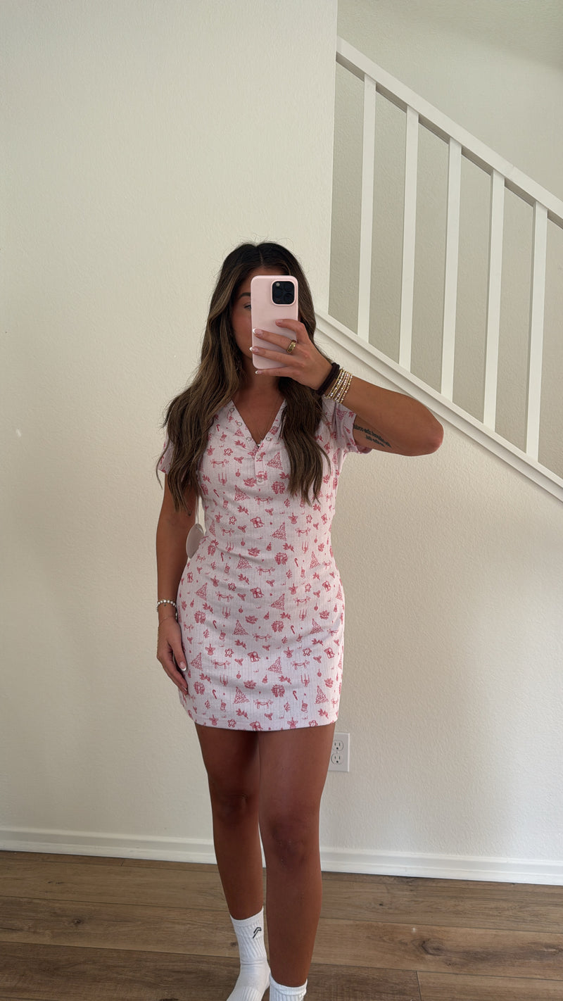 The Night Before Christmas Sleep Gown