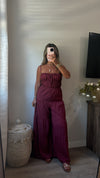 Merlot Jumpsuit