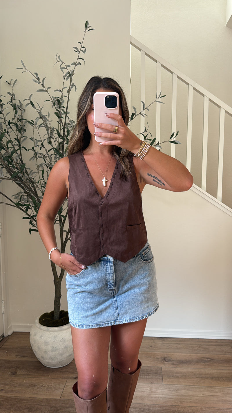 Country Suede Vest