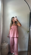 Dusty Rose Pants