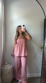 Dusty Rose Pants