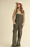 Pumpkin Patch Overalls - OLIVE DOORBUSTER 🤎