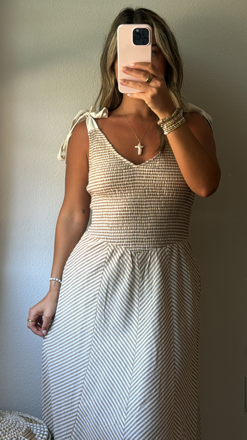 Honeystripe Dress