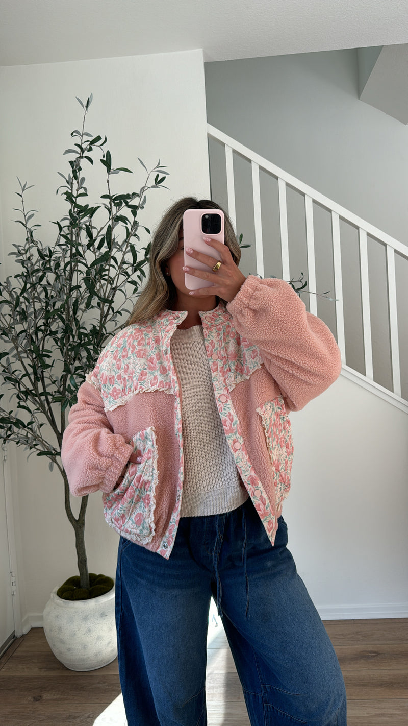 Rosemilk Sherpa Jacket
