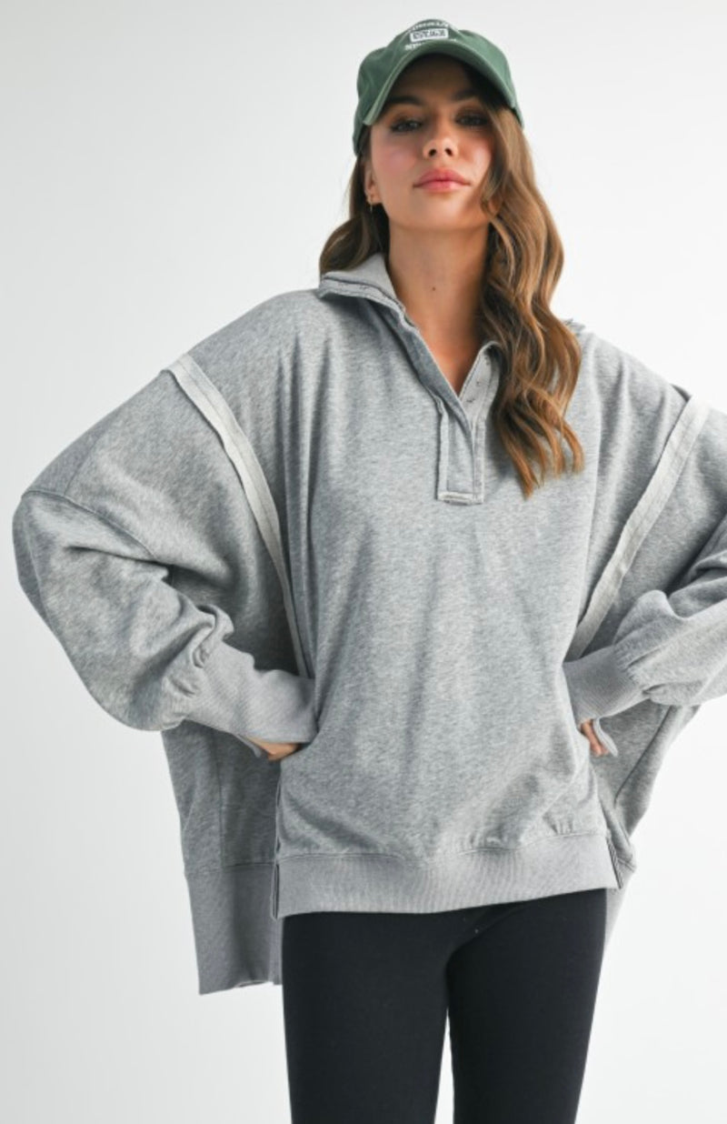 Kozy Henley - Grey