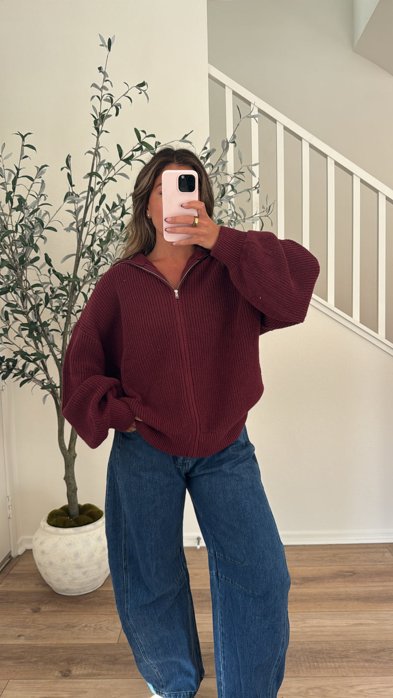 Berrywood Zip-up - PREORDER 11/30