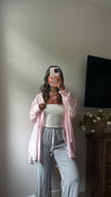 Poolside Button Up - Pink