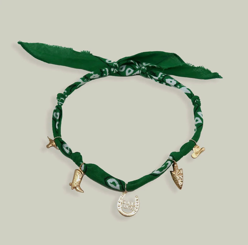 Rodeo Scarf Necklace