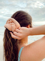 Towel Scrunchie - Peach